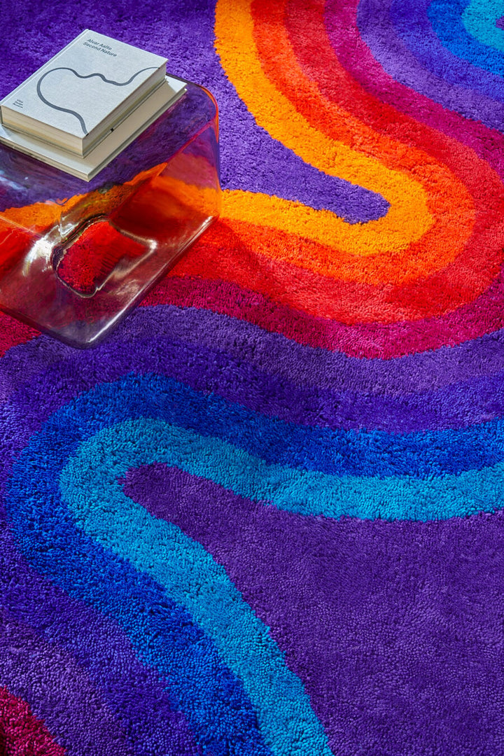 Romantica-Curve Rug Rugs Amini