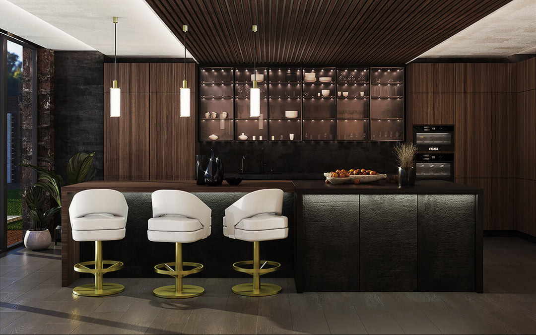 RUSSEL BAR CHAIR Bar Stools Essential Homes