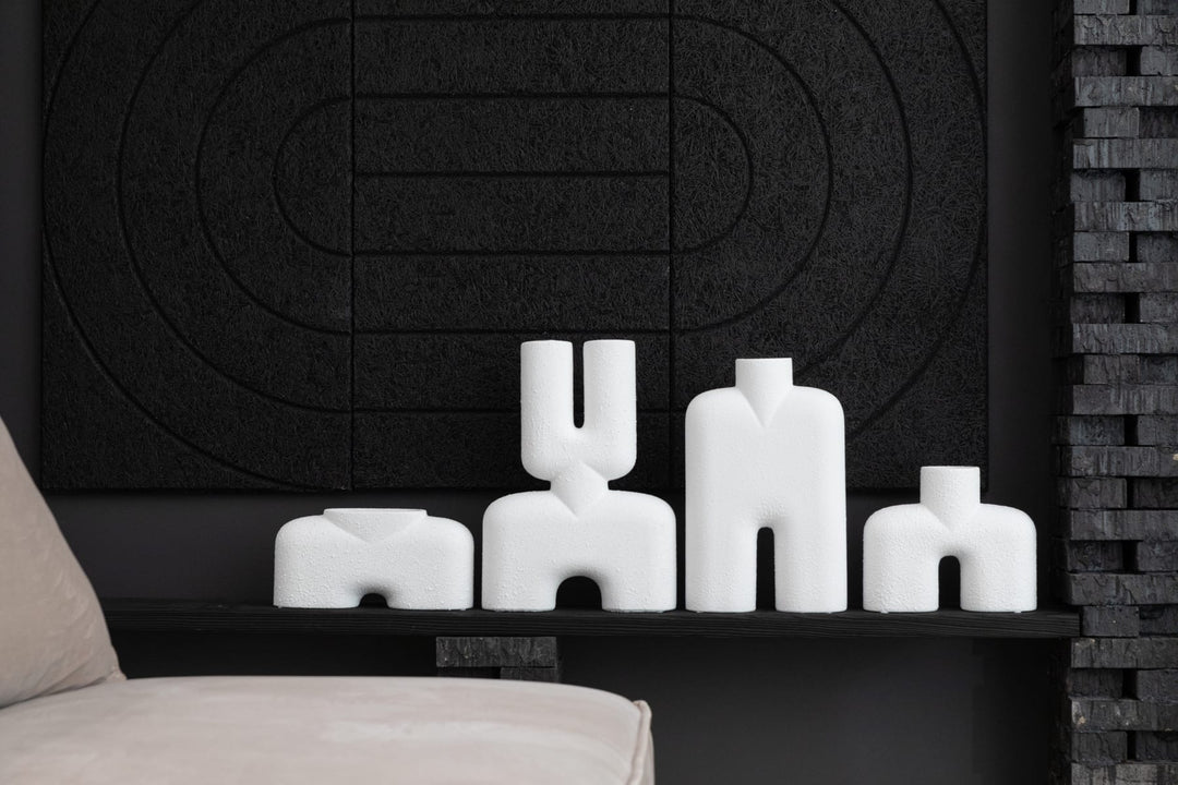 Cobra Fat, Medio - Bubble White Vases 101 Copenhagen   