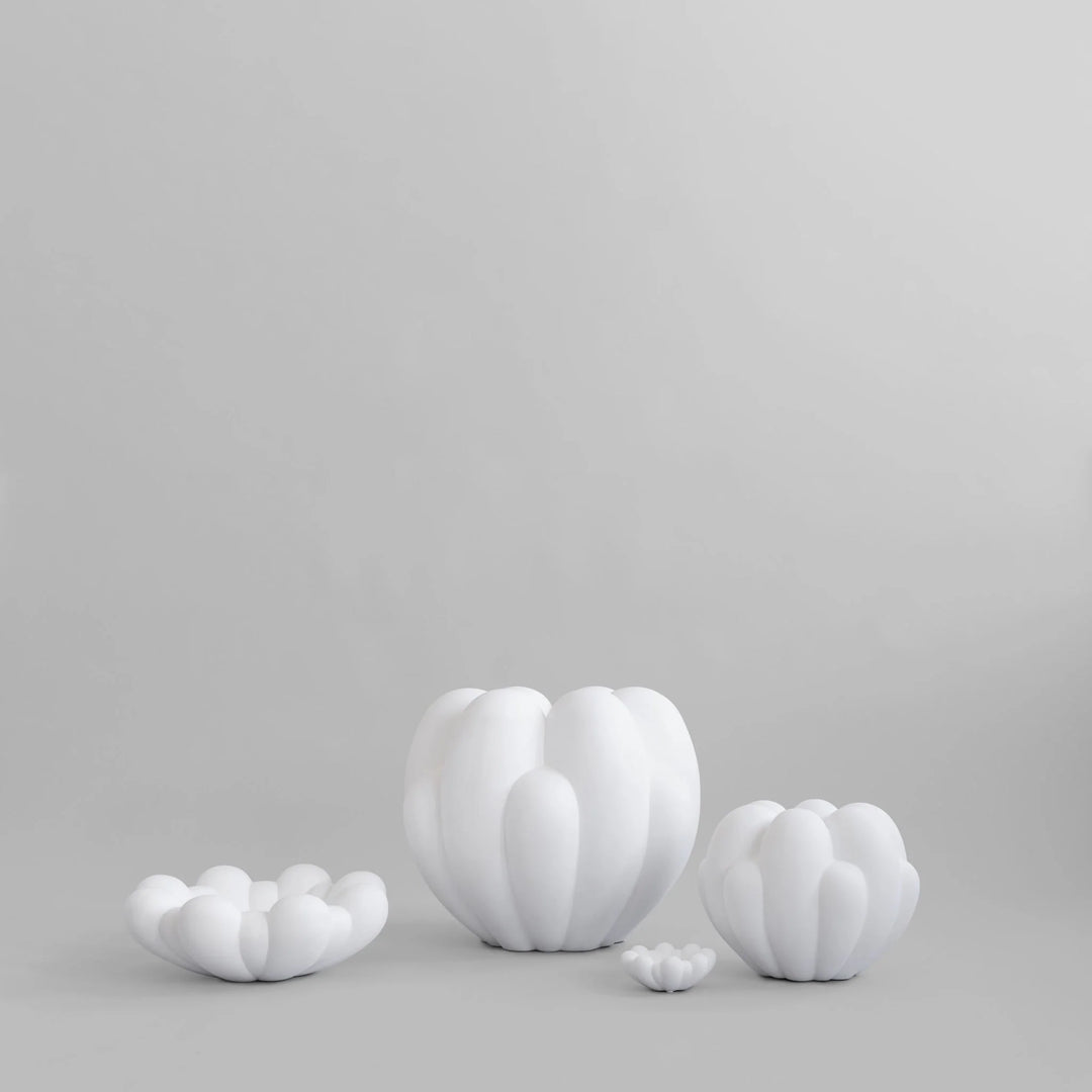 Bloom Vase, Big - Bone White Vases 101 Copenhagen   