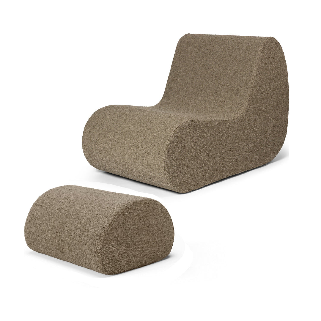 Rouli Center Module Lounge Chair Outdoor Chairs Ferm Living Sand Sand Lounge Chair Only