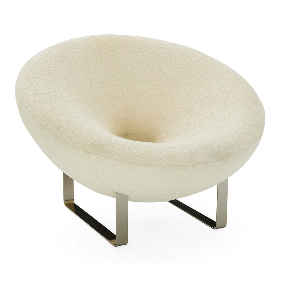 Saturn Lounge Chair Jonathan Adler Olympus Ivory