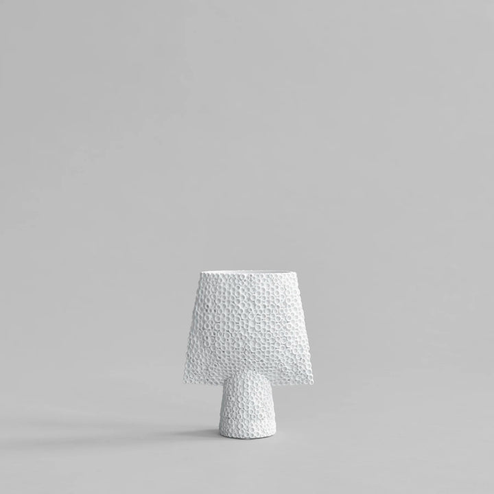 Sphere Vase Square Shisen, Mini - Bone White Vases 101 Copenhagen   