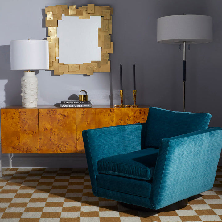 Sebastian Swivel Chair Jonathan Adler