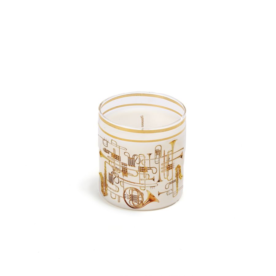 GLASS CANDLES - SCENTED CANDLES TRUMPETS Seletti