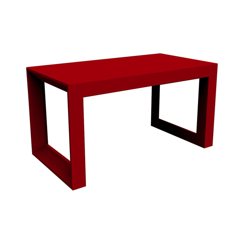 Frame Bench Outdoor Vondom Bench Only Basic Red