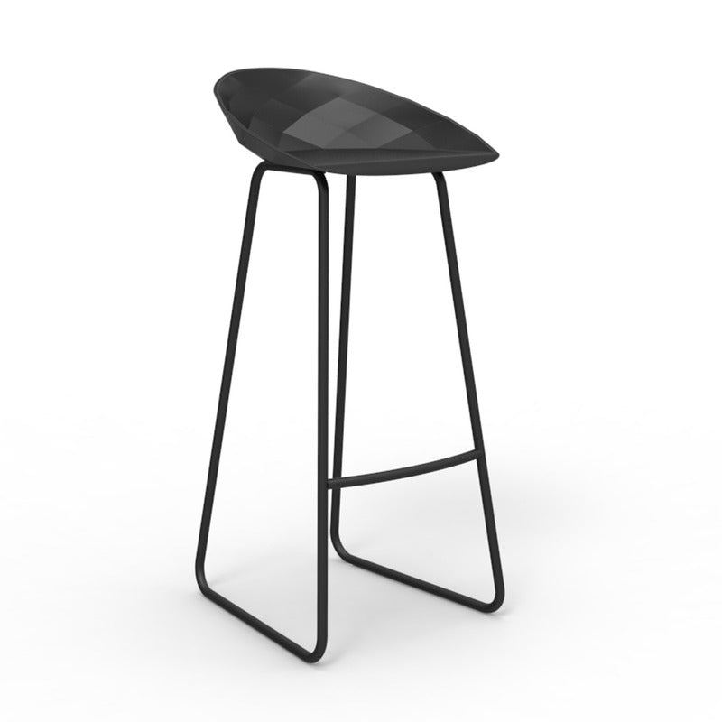 Vases Bar Stool (Set of 2) Outdoor Vondom Black Basic 