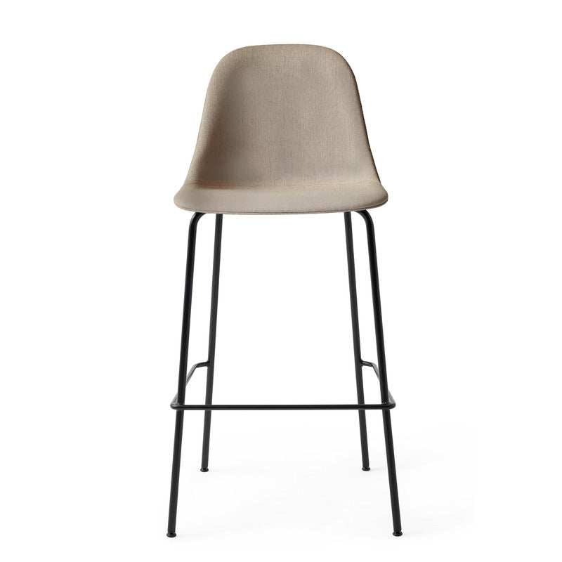 Harbour Upholstered Armless Stool Table & Bar Stools Audo Copenhagen 233 - Remix 2 Sandy Brown Counter: 24.8 in height