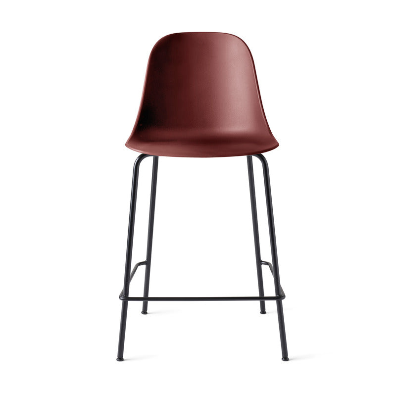 Harbour Armless Stool Table & Bar Stools Audo Copenhagen Burned Red Counter: 24.8 in height
