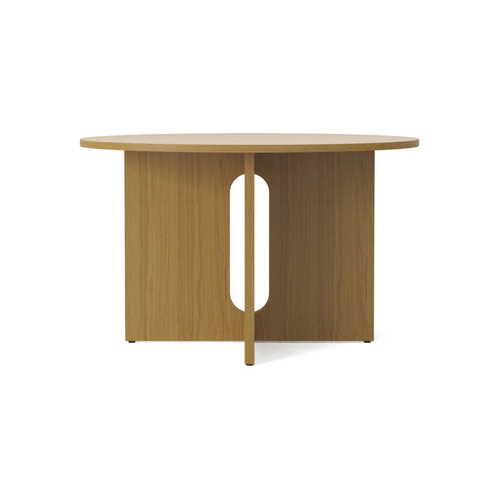 Androgyne Dining Table Tables Audo Copenhagen Natural Oak / Natural Oak Small: 47 in diameter
