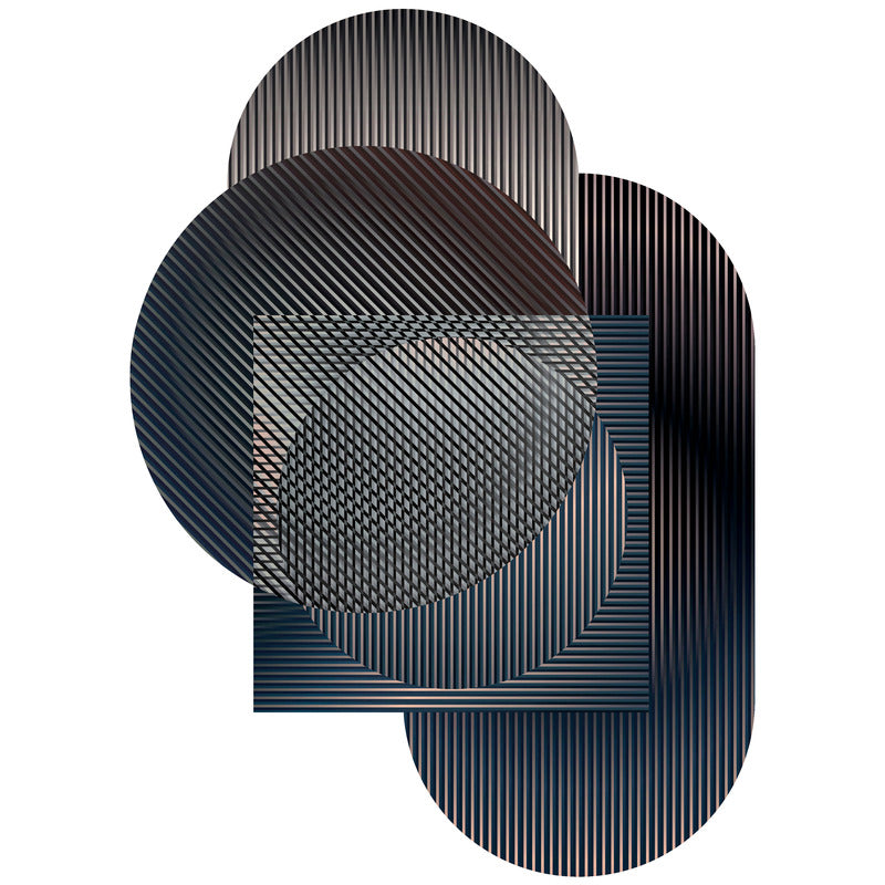 Trichroic Shapes Rug Rugs Moooi Hoxton Polyamide