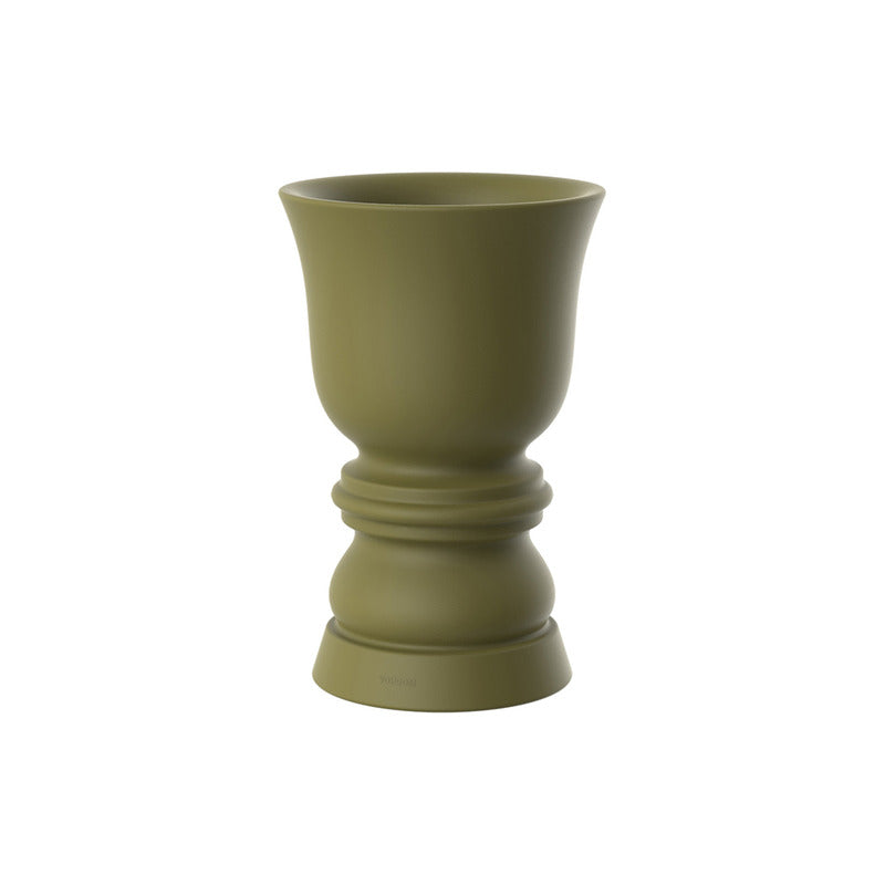 Suave Planter Outdoor Vondom Khaki Small: 25.75 in height 