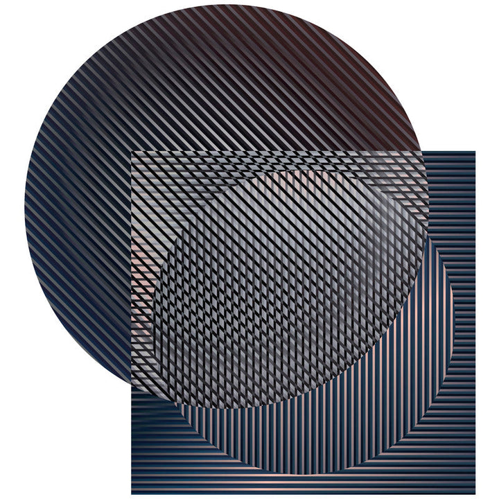 Trichroic Duo Shape Rug Rugs Moooi Hoxton Polyamide