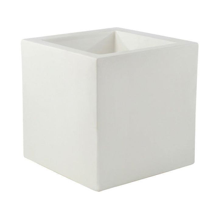 Cube Planter Outdoor Vondom White Low Small 