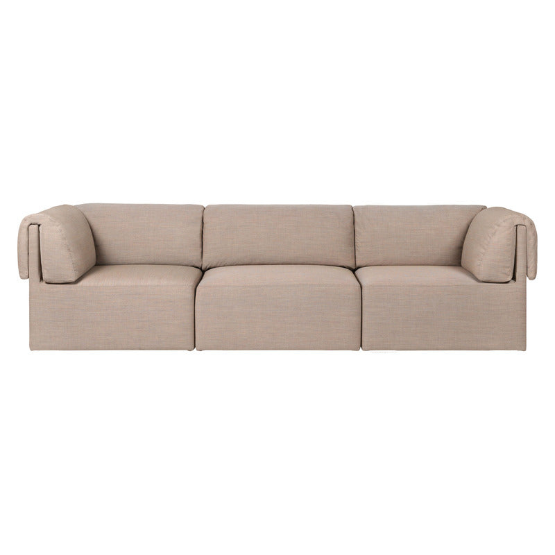 Wonder 3-Seater Sofa Sofas Gubi Kvadrat Canvas 2 - 0224 Fixed