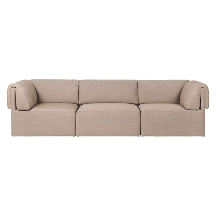 Wonder 3-Seater Sofa Sofas Gubi Kvadrat Canvas 2 - 0224 Fixed