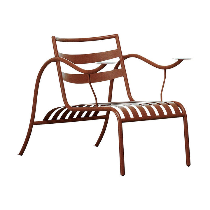 Thinking Man's Lounge Chair Chairs Cappellini Terracotta