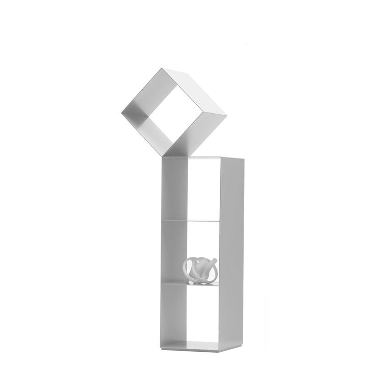 Drop Bookcase Bookcases & Standing Shelves Cappellini White Small: 27.75 in height