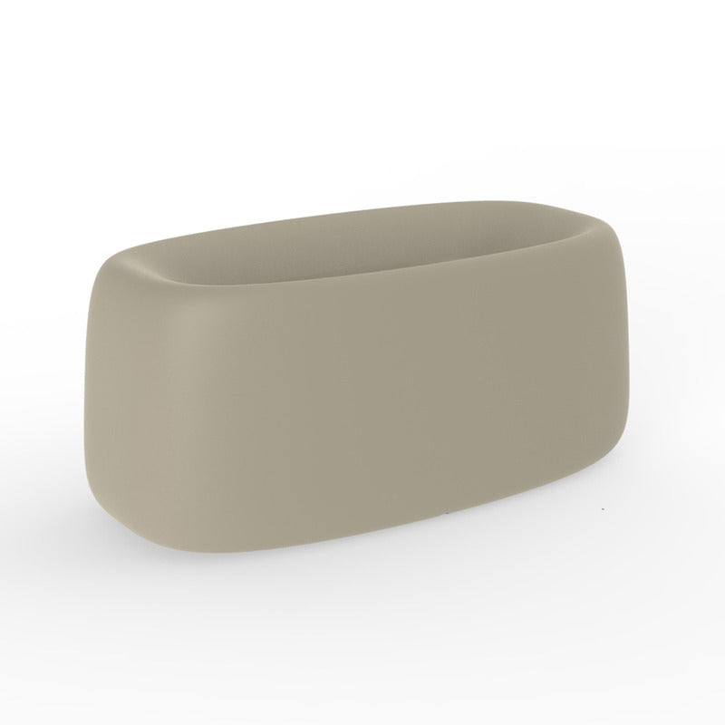 Organic Jardiniere Planter Outdoor Vondom Ecru Small