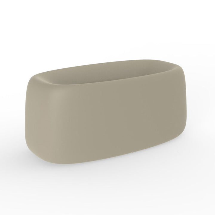 Organic Jardiniere Planter Outdoor Vondom Ecru Small
