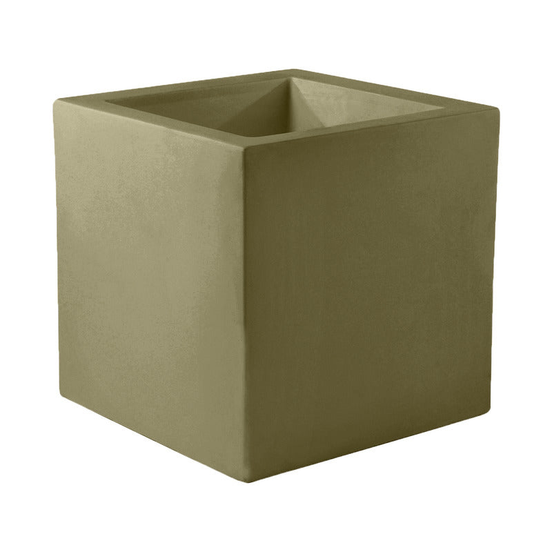 Cube Planter Outdoor Vondom Khaki Low Small 