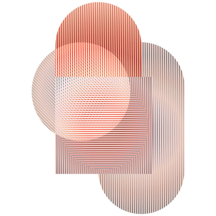 Trichroic Shapes Rug Rugs Moooi Dalston Polyamide