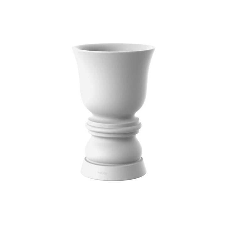 Suave Planter Outdoor Vondom White Small: 25.75 in height 