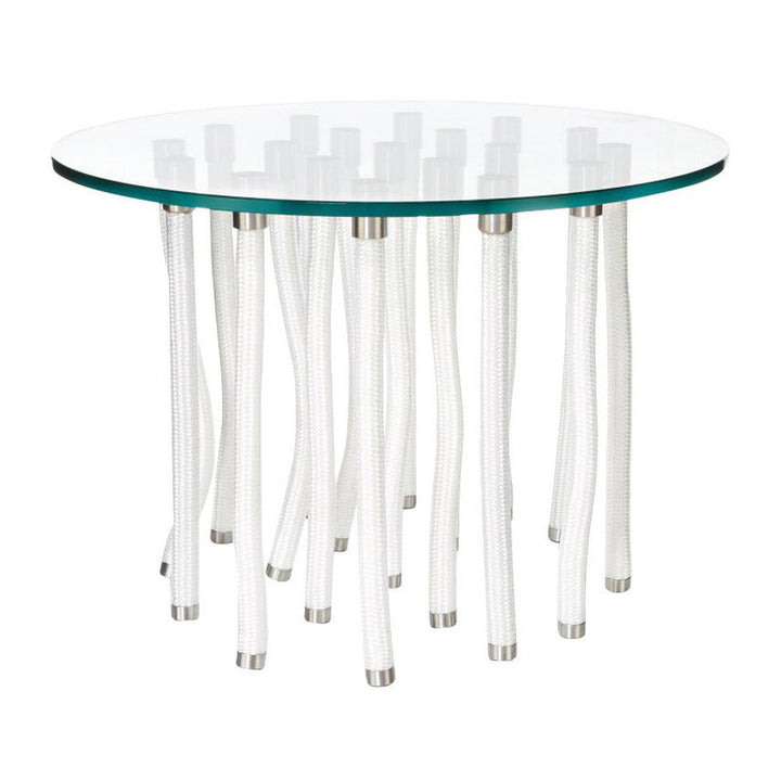 Org Side Table Accent Tables Cappellini White Rope