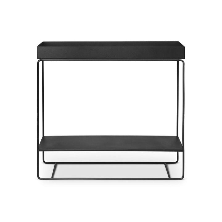 Two-Tier Plant Box Planters Ferm Living Black Plant Box Only