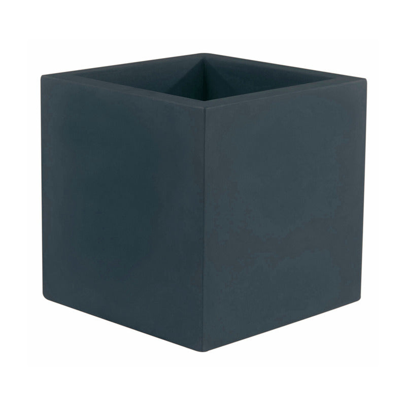 Cube Planter Outdoor Vondom Anthracite Low Small 