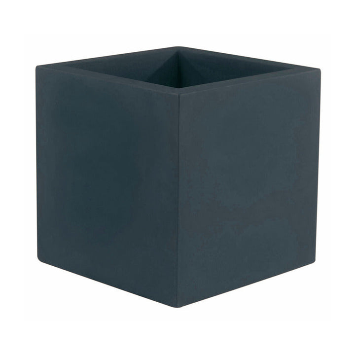 Cube Planter Outdoor Vondom Anthracite Low Small 