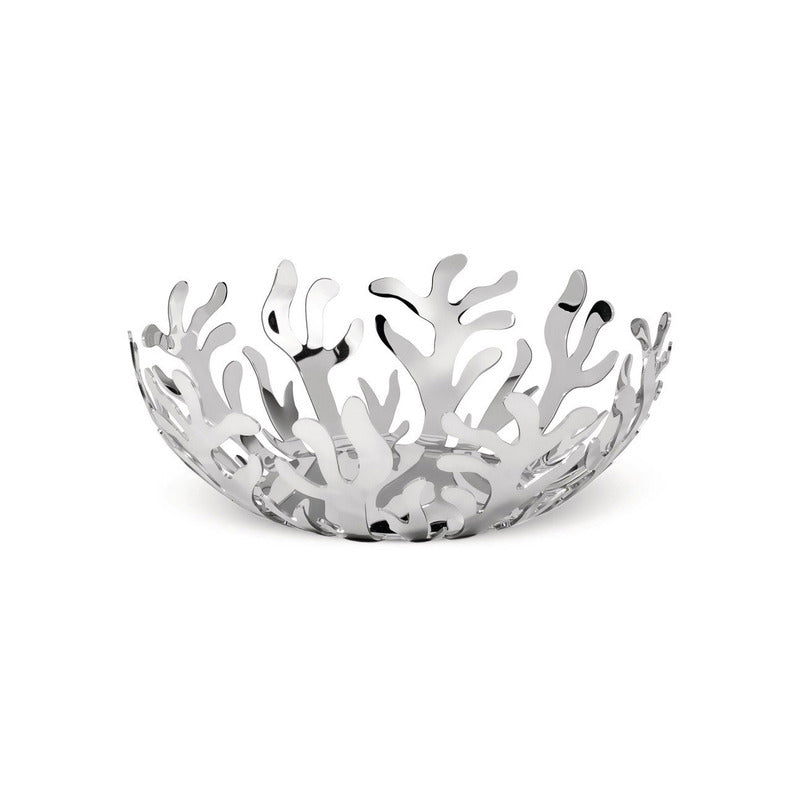 Mediterraneo Fruit Holder Decor Alessi Stainless Steel Small: 8.3 in diameter