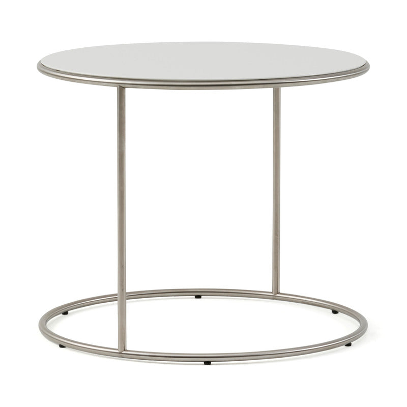 Cannot Side Table Accent Tables Cappellini Matte Lacquer White