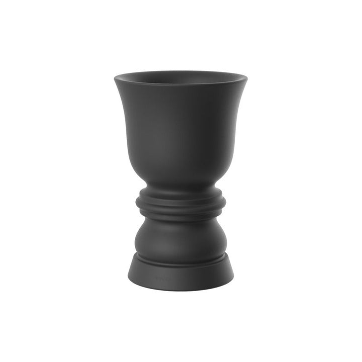 Suave Planter Outdoor Vondom Anthracite Small: 25.75 in height 