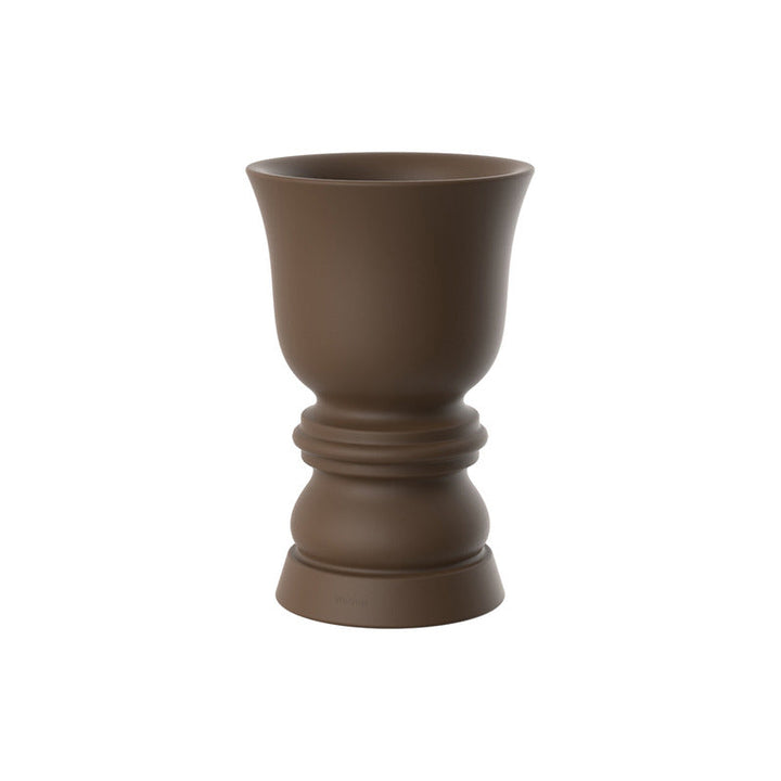 Suave Planter Outdoor Vondom Bronze Small: 25.75 in height 