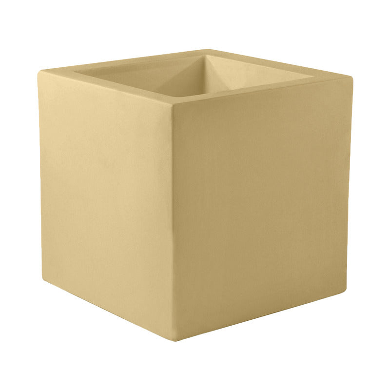 Cube Planter Outdoor Vondom Beige Low Small 