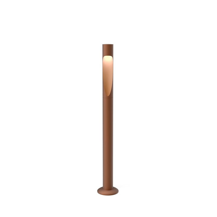 Flindt Garden Outdoor Bollard Light without Power Supply Louis Poulsen Corten Long / 2700K - Warm White Anchor