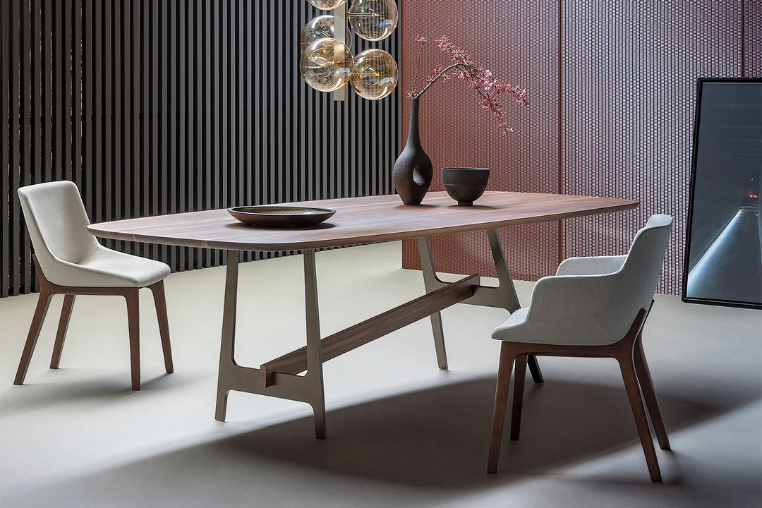 Slot Wood Dining Table Bonaldo
