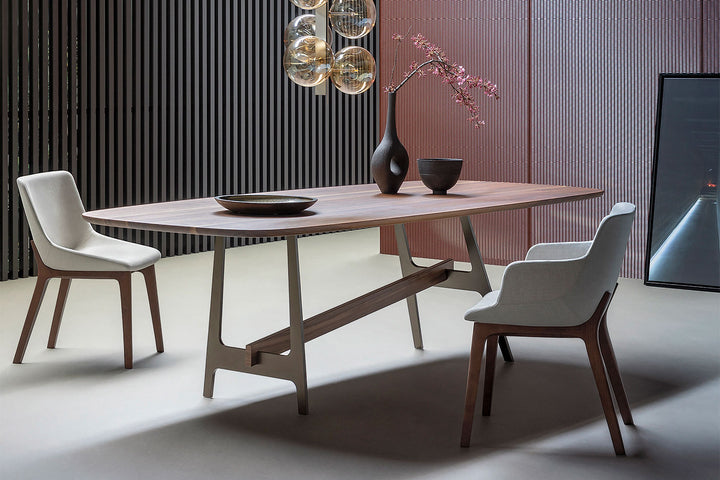 Slot Wood Dining Table Bonaldo
