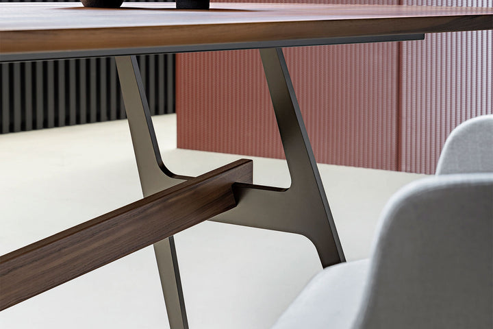 Slot Wood Dining Table Bonaldo