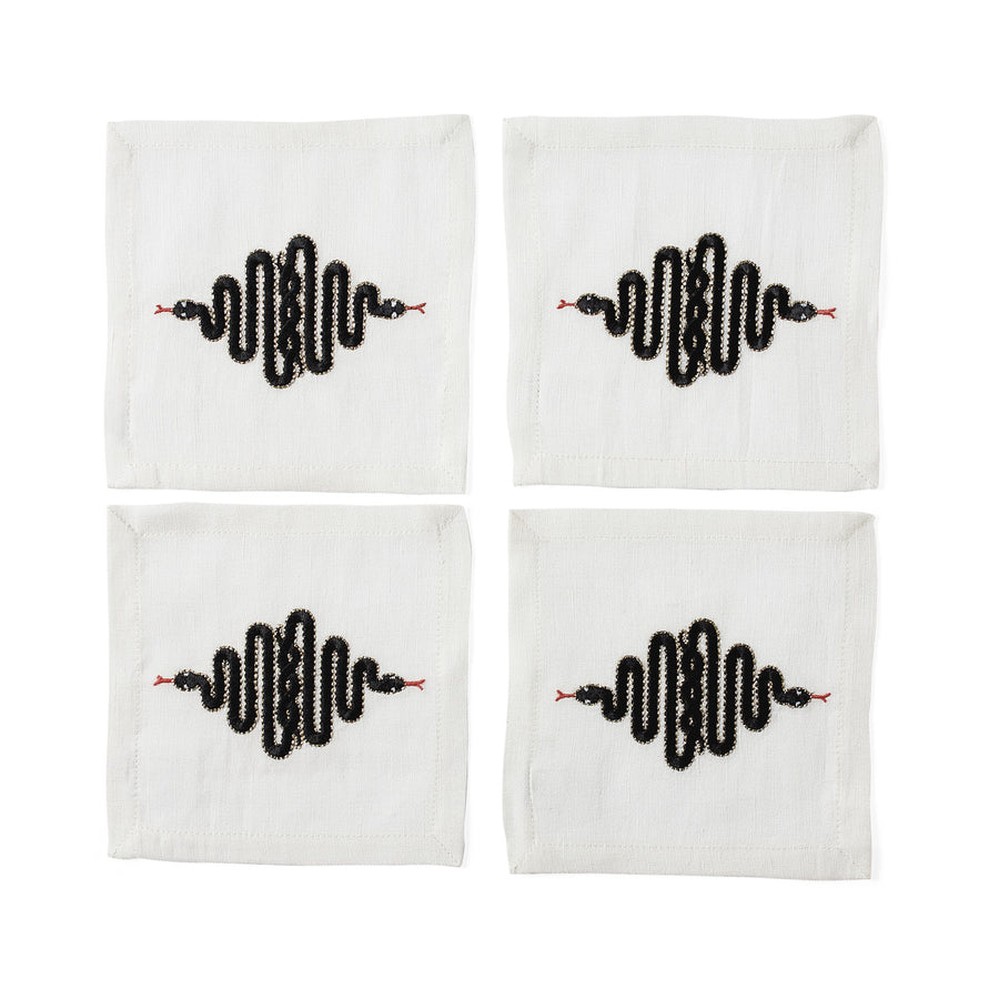 Snake Cocktail Napkins Jonathan Adler Default Title