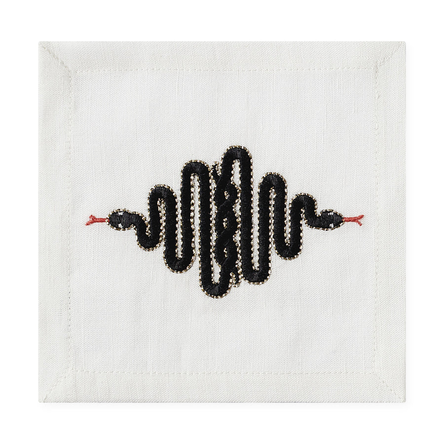 Snake Cocktail Napkins Jonathan Adler