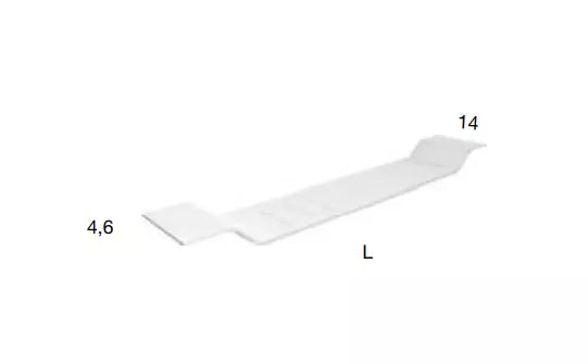 BRIDGE10 Soap Tray Shower Trays Antonio Lupi