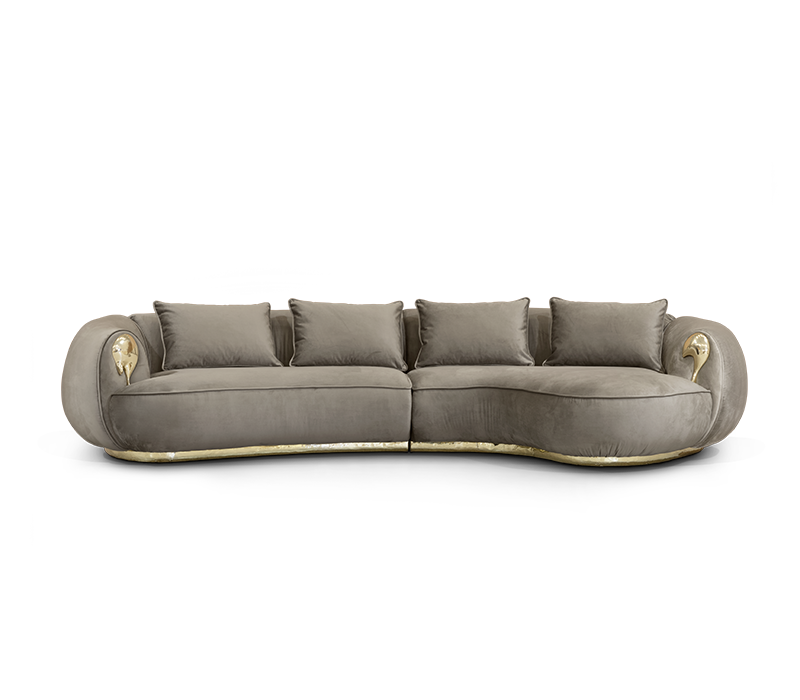 soleil curved sofa Sofas Boca Do Lobo