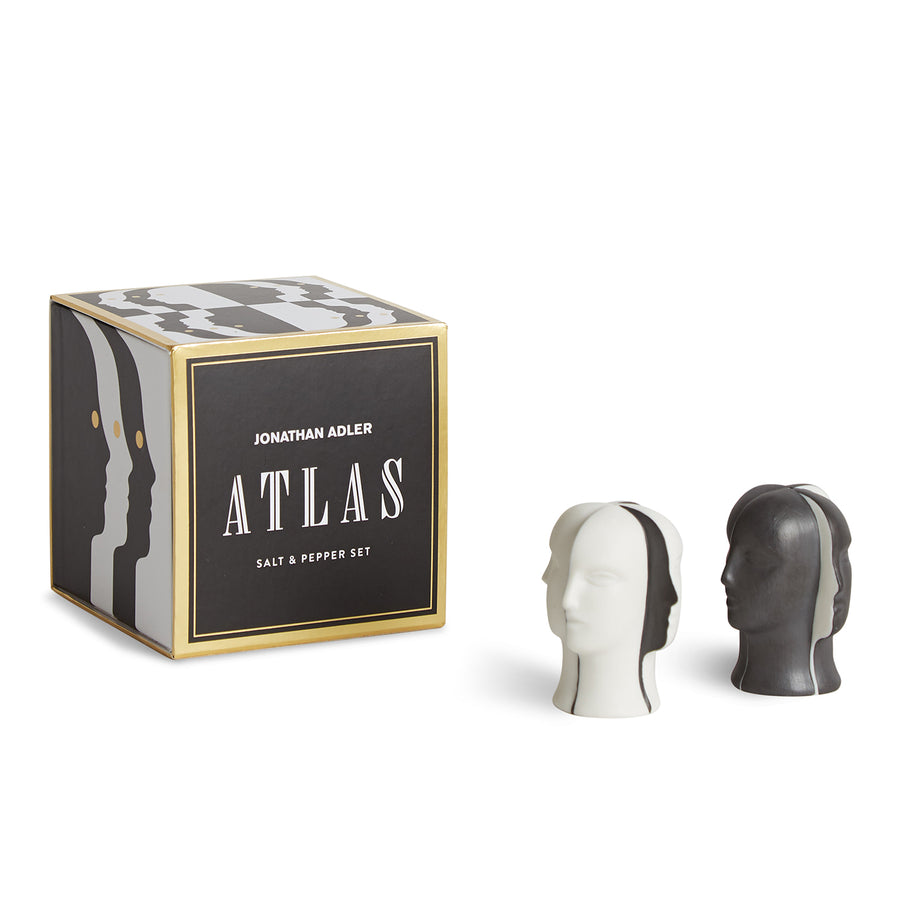 Atlas Salt & Pepper Set Jonathan Adler