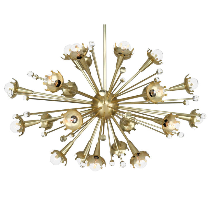 Sputnik Chandelier Jonathan Adler Brass