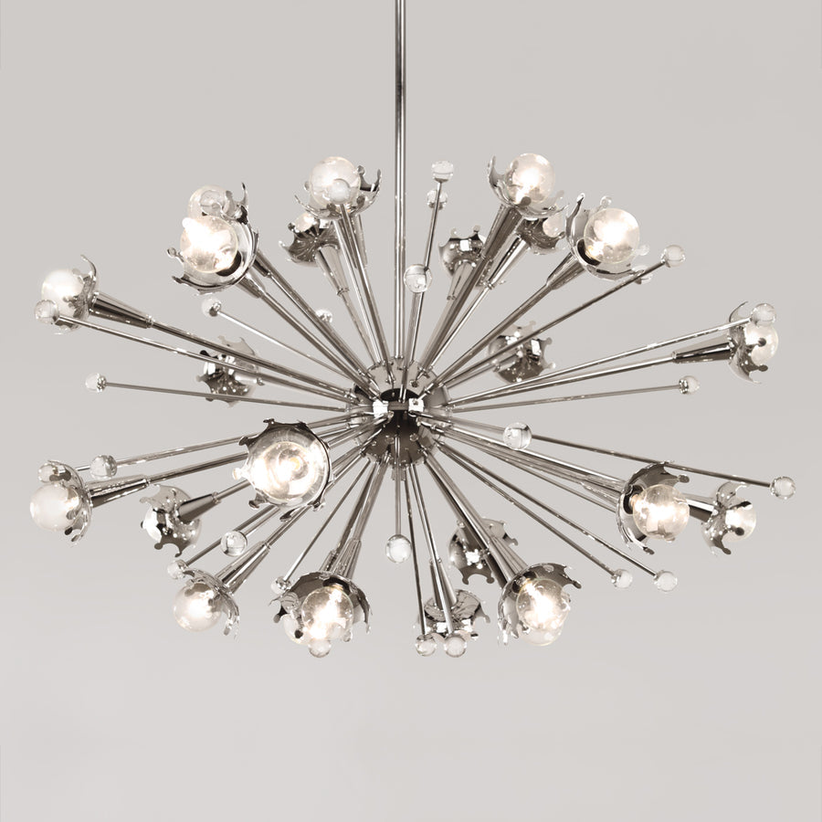 Sputnik Chandelier Jonathan Adler Nickel