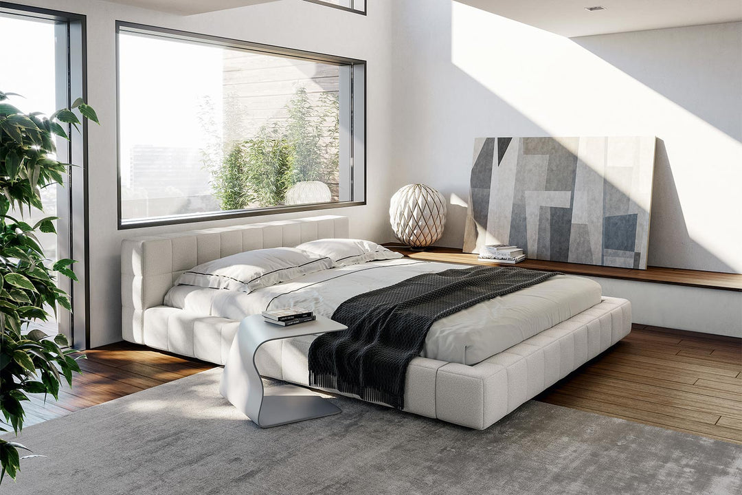 Squaring Basso Bed Bonaldo