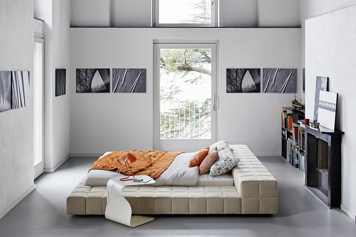 Squaring Penisola Bed Bonaldo