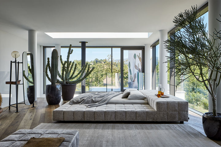 Squaring Penisola Bed Bonaldo